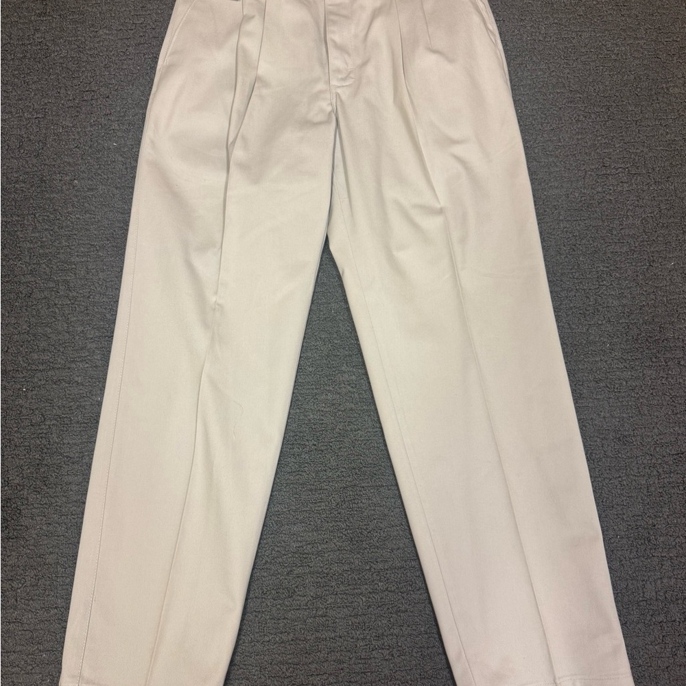 Wrangler Men's Elegant Cream Dress Pants